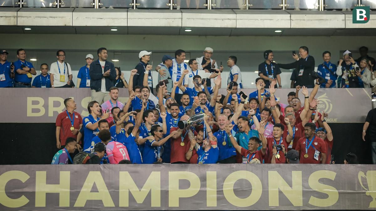 Persib Bandung Raih Gelar Juara Liga Indonesia Ketiga Kali Berturut-turut