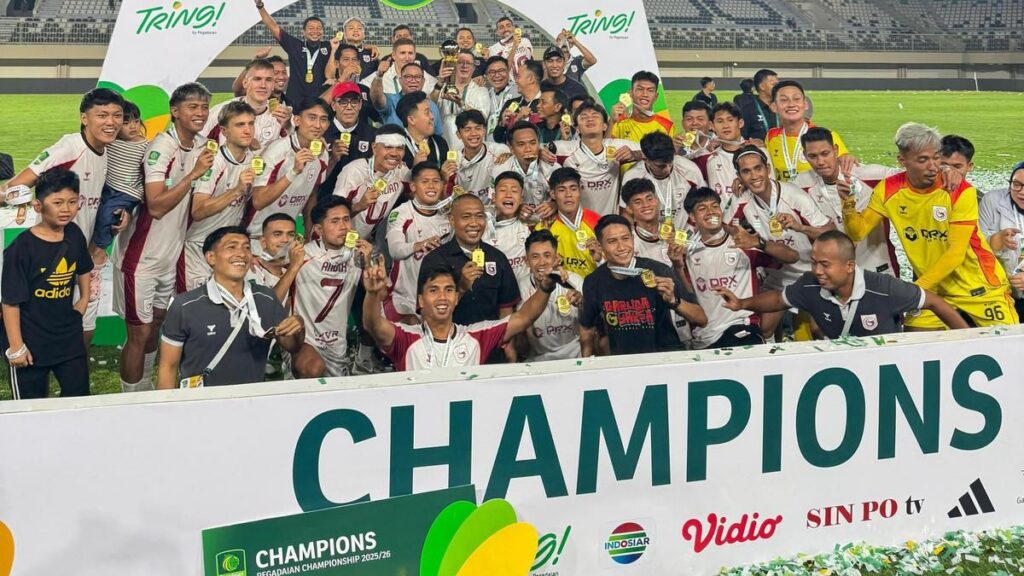 Garudayaksa FC Juara Championship 2025/2026 dan Kagumi Sportivitas Fans PSS