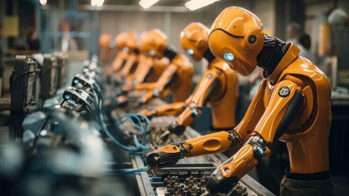 UAW Peringatkan Ancaman Robot AI terhadap Pekerja Otomotif