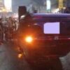 Mobil Honda HR-V Terguling di Citeureup Bogor Akibat Hindari Motor