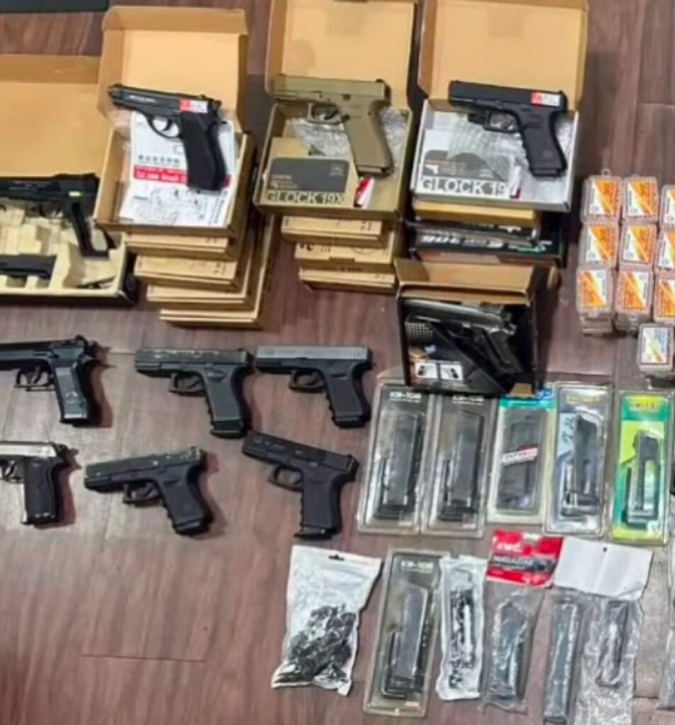Polres Pelabuhan Tanjung Priok Tangkap Pengedar Airgun Ilegal