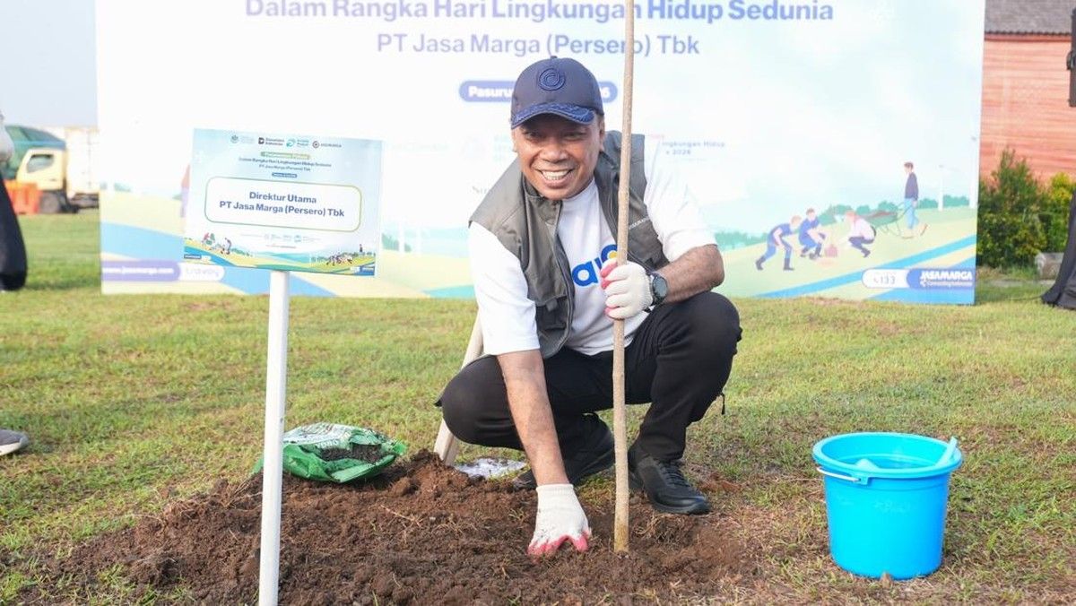 Jasa Marga Tanam 7.000 Pohon Demi Infrastruktur Berkelanjutan