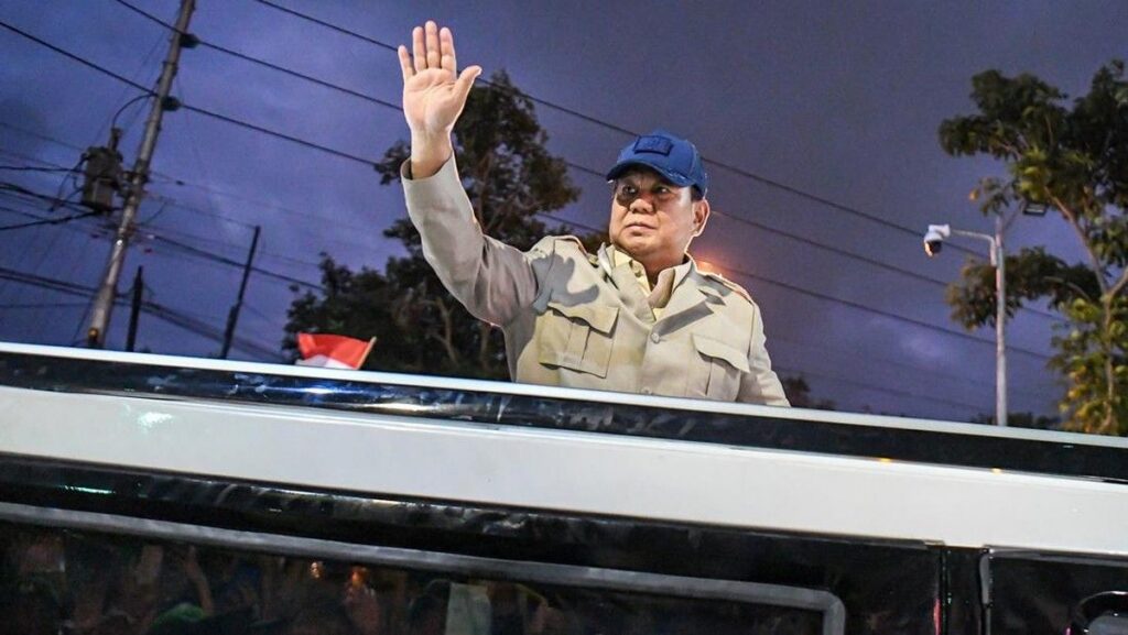 Prabowo Subianto Gunakan Pindad Maung Jadi Kendaraan Dinas Kepresidenan