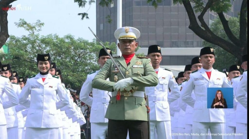 Prabowo Subianto Pimpin Upacara Hari Lahir Pancasila di Jakarta