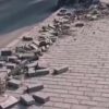 Pencuri Rusak Trotoar dan Gasak Kabel Penerangan di Tanjung Priok