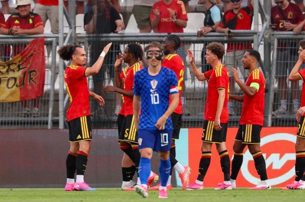 Timnas Belgia Tundukkan Kroasia dalam Laga Uji Coba Piala Dunia
