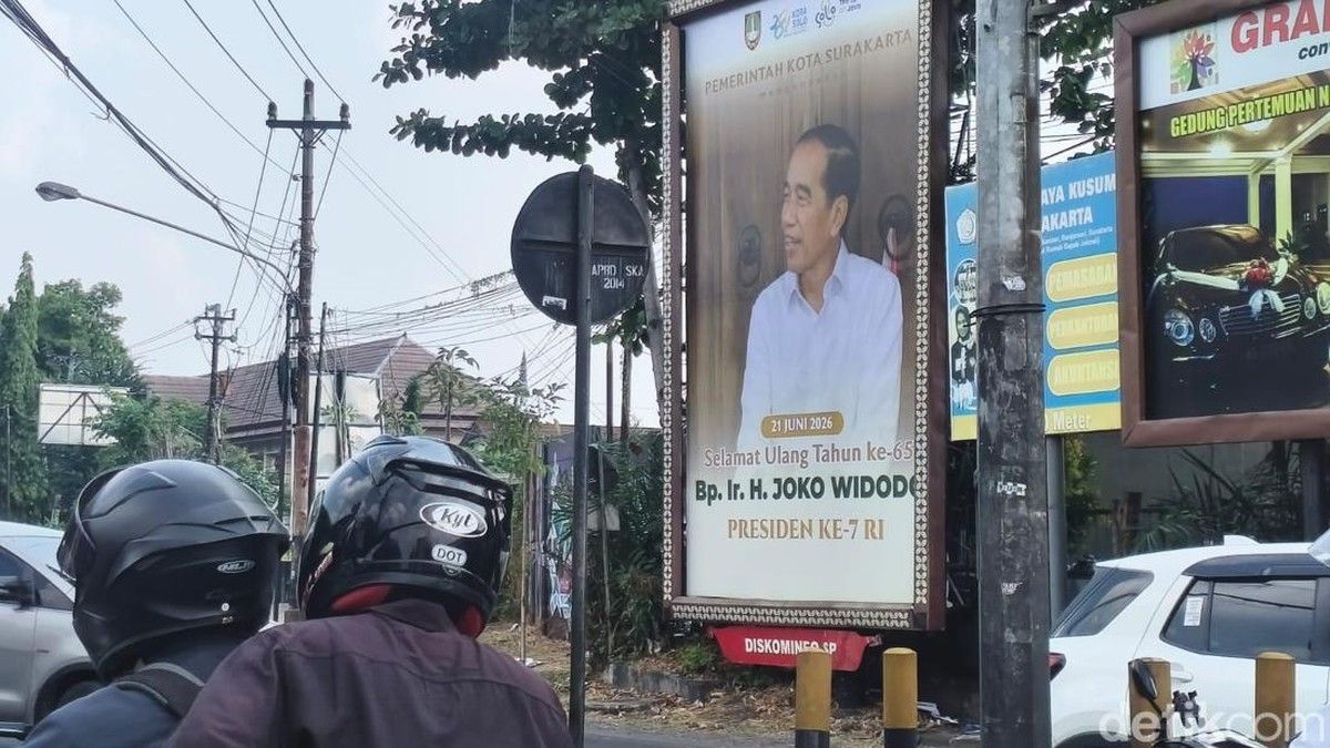 Gerindra Solo Protes Pemasangan Baliho Ulang Tahun Jokowi oleh Pemkot
