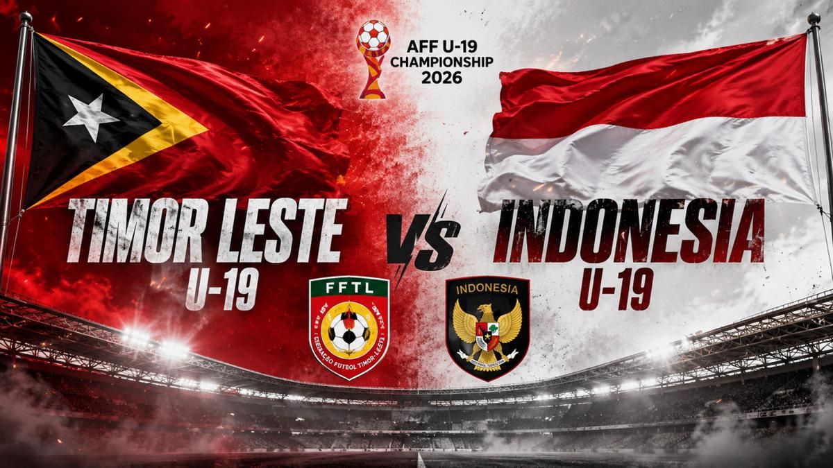 Timnas Indonesia U-19 Bidik Kemenangan Kontra Timor Leste di Piala AFF U-19 2026
