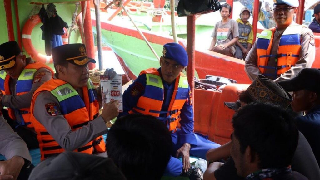 Polres Kepulauan Seribu Gelar Patroli Jaga Jakarta On The Spot