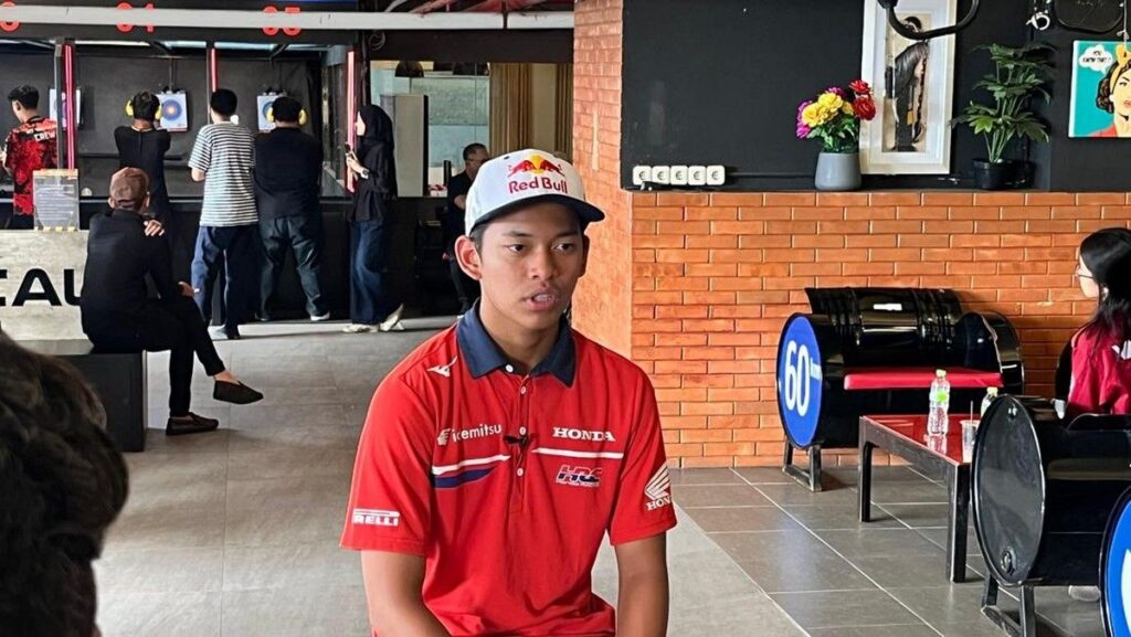 Veda Ega Pratama Tanggapi Persaingan dengan Pebalap Malaysia Hakim Danish