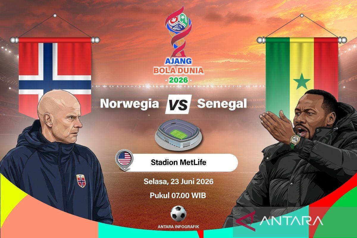 Norwegia Hadapi Senegal pada Laga Grup I Piala Dunia 2026