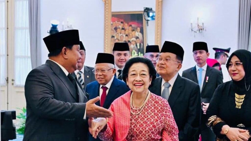 PDIP Tanggapi Momen Megawati Gandeng Tangan Prabowo di Gedung Pancasila