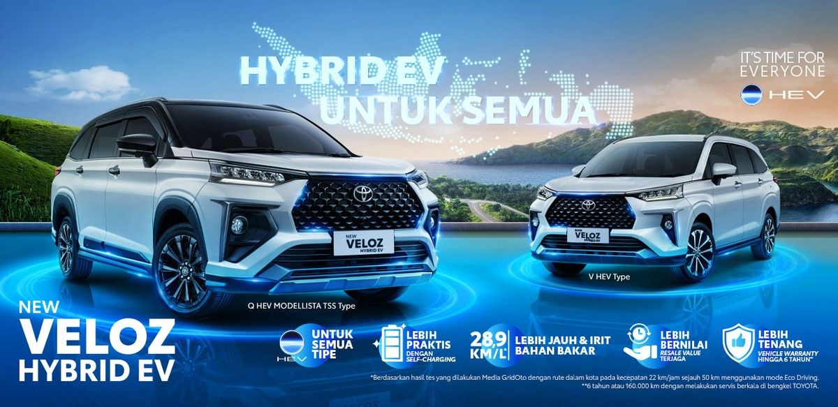 Toyota Veloz Hybrid Raih Car of The Year 2026 dan Tawarkan Efisiensi