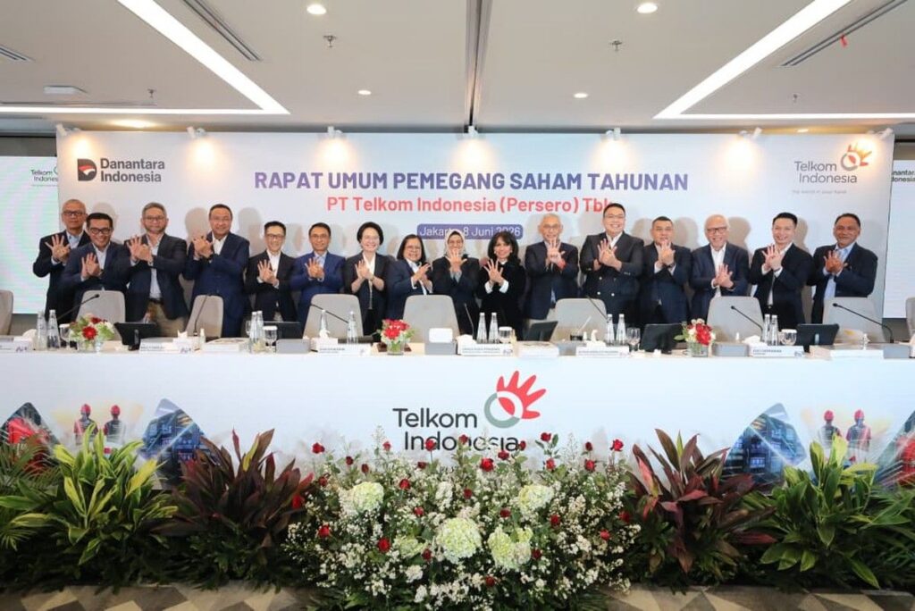 Telkom Bagikan Dividen Tunai Rp21,9 Triliun Hasil RUPST Buku 2025