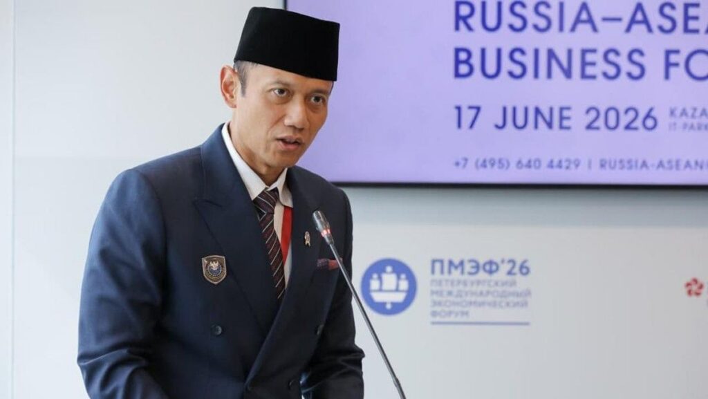 AHY Tawarkan Proyek Giant Sea Wall dan Pelabuhan di Forum Rusia