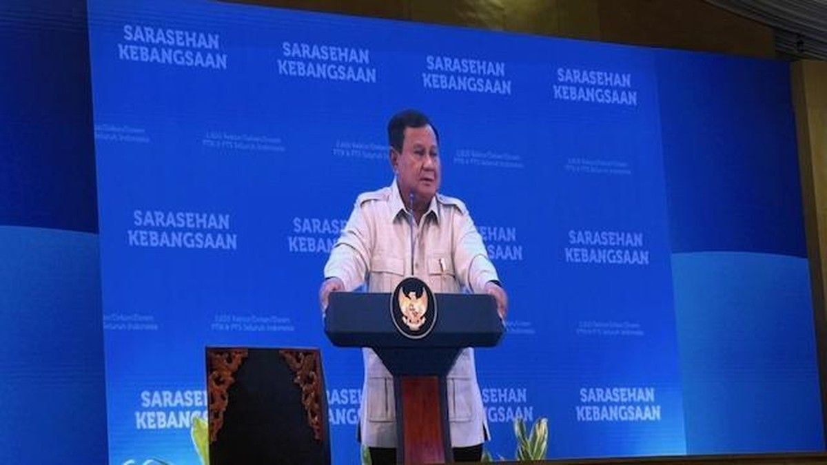 Presiden Prabowo Subianto Soroti Pentingnya Kerja Sama Elite bagi Negara