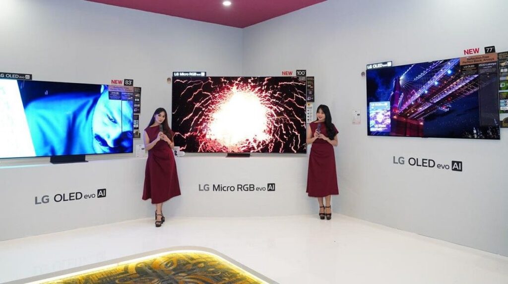 LG Electronics Indonesia Meluncurkan Jajaran TV Premium Berteknologi AI