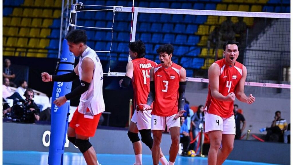 Timnas Voli Indonesia Tekuk Qatar di AVC Men’s Cup 2026
