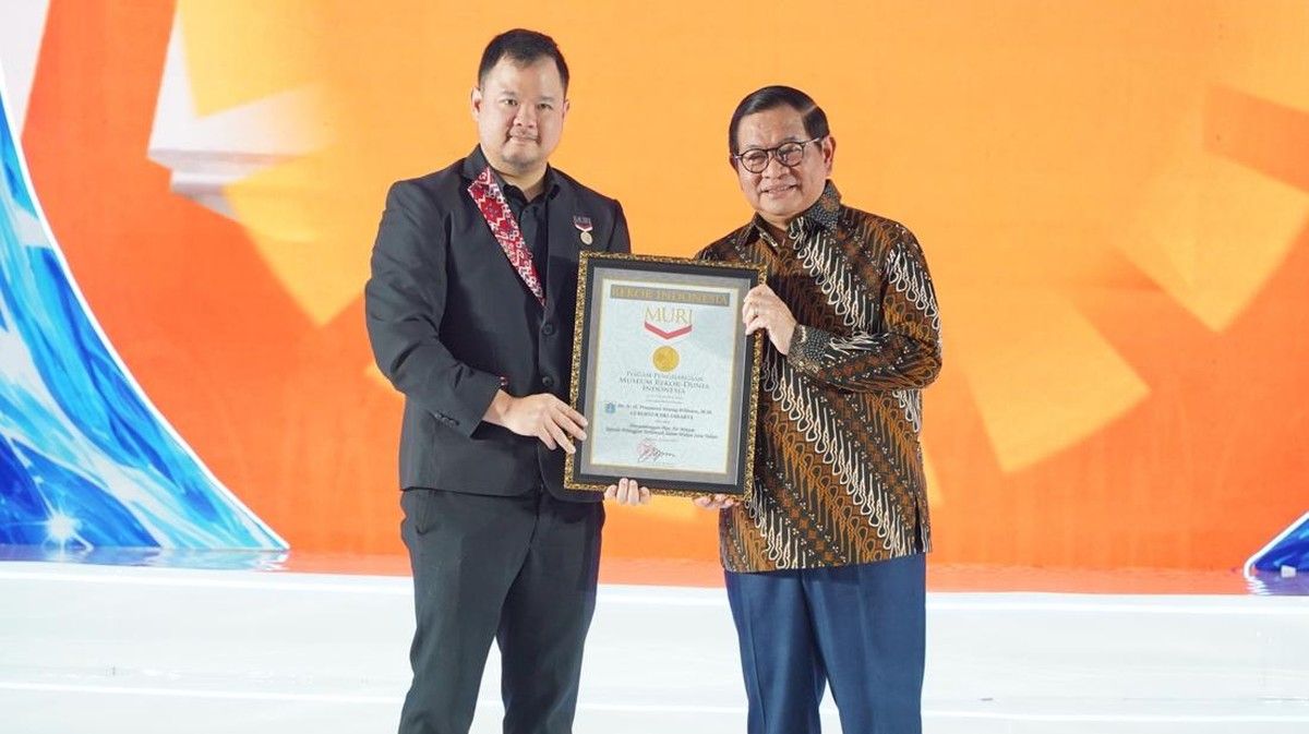 PAM JAYA Raih Rekor MURI Pasang Pipa Air Minum Terbanyak