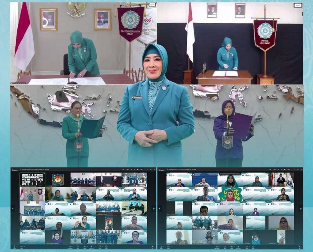 Tri Tito Karnavian Melantik Ketua TP PKK Jawa Barat Baru