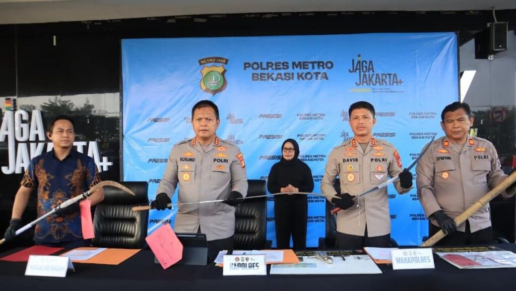 Polisi Tangkap Enam Pelaku Pengeroyokan Remaja Hingga Tewas di Bekasi