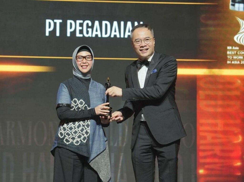 Pegadaian Borong Lima Penghargaan HR Asia Best Company to Work For 2026