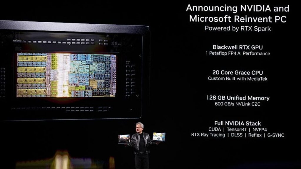 Nvidia Luncurkan Chip RTX Spark Superchip untuk Pasar Komputer AI