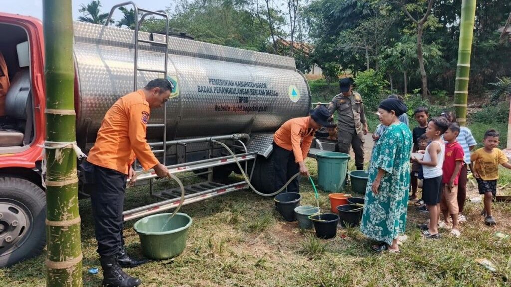 Kekeringan Melanda Nanggung Bogor Ratusan Warga Kesulitan Air Bersih
