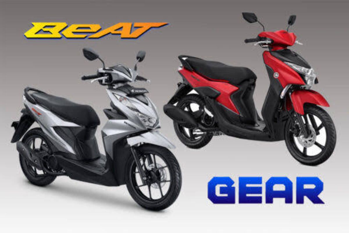 Harga Honda BeAT dan Yamaha Gear 125 Juni 2026 Mulai Rp 19 Jutaan
