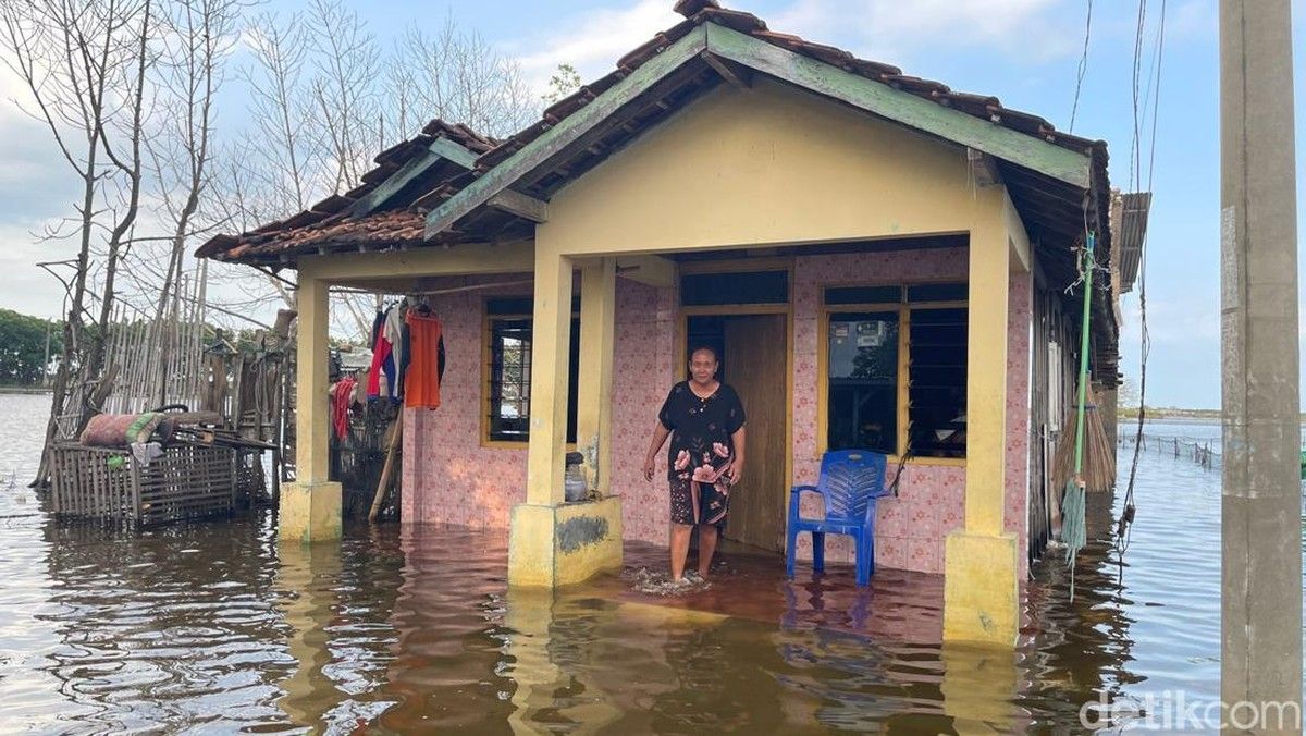 Banjir Rob Rendam Tunggulsari Pati Satu Bulan Sebabkan Warga Gatal-Gatal