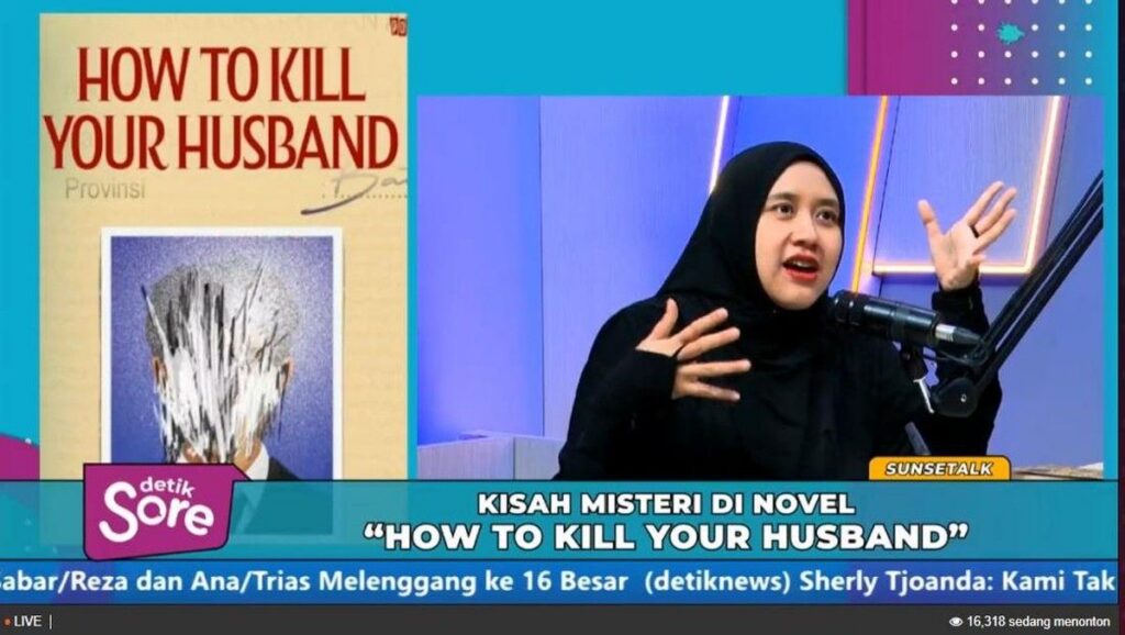 Aghnia Sofyan Rilis Novel Thriller How to Kill Your Husband