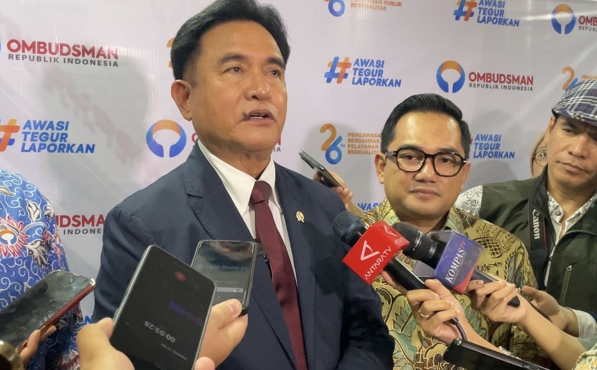 Yusril Ihza Mahendra Tanggapi Isu Aliran Dana Demonstran Mahasiswa UBK