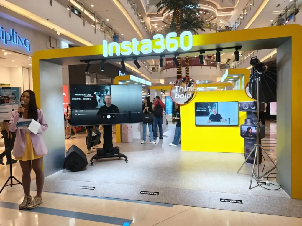 Insta360 Pamerkan Jajaran Kamera dan Aksesoris di Luna Park