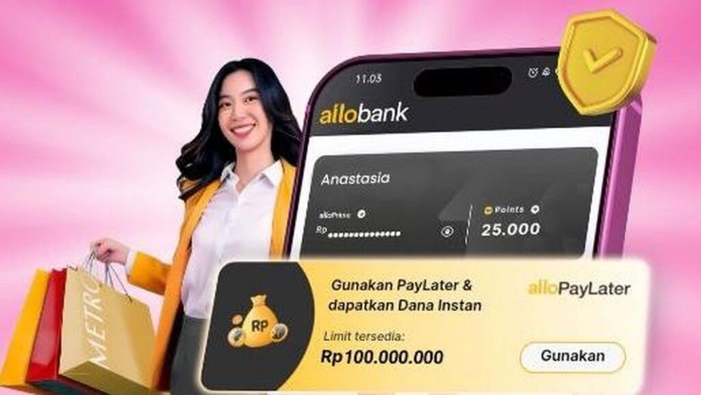 Allo Bank Jamin Suku Bunga Paylater Tidak Naik