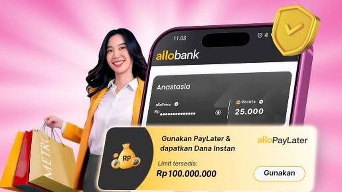 Allo Bank Jamin Suku Bunga Paylater Tidak Naik