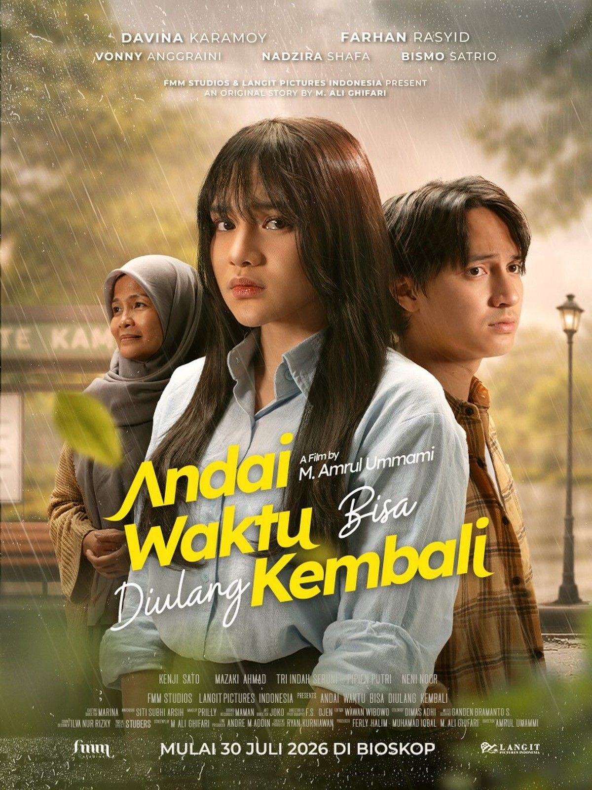 Film Drama Andai Waktu Bisa Diulang Kembali Rilis Poster dan Trailer