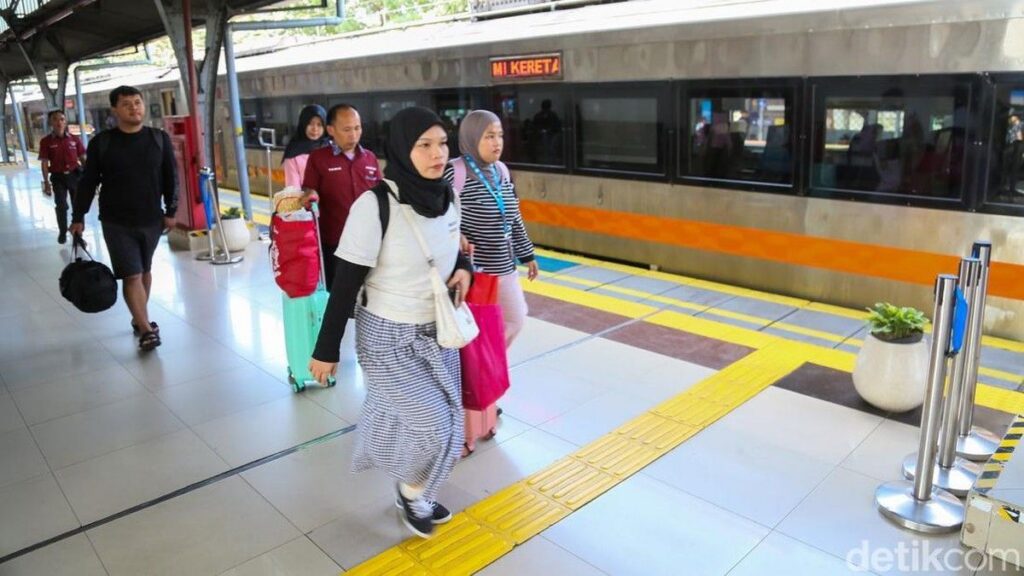 KAI Daop 1 Jakarta Catat Arus Balik Capai 41 Ribu Penumpang