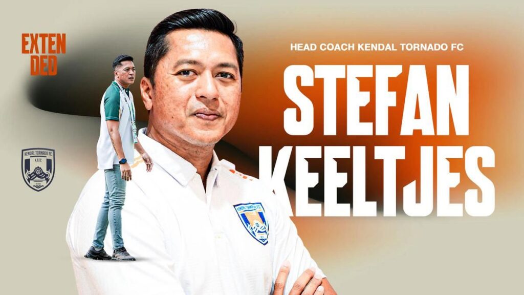Kendal Tornado FC Perpanjang Kontrak Stefan Keeltjes untuk Target Promosi Liga 1