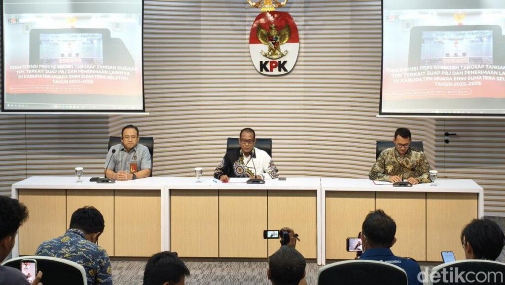 KPK Ungkap Bupati Muara Enim Terima Jatah Suap Lima Persen
