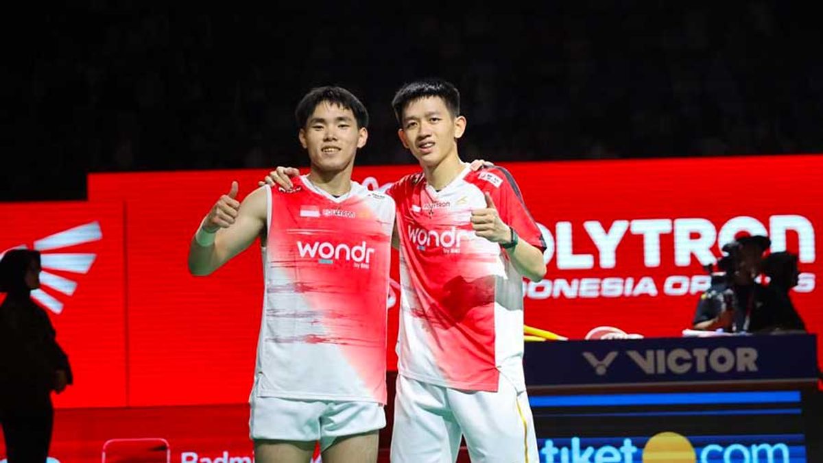 Ganda Putra Raymond dan Joaquin Lolos ke Final Indonesia Open 2026