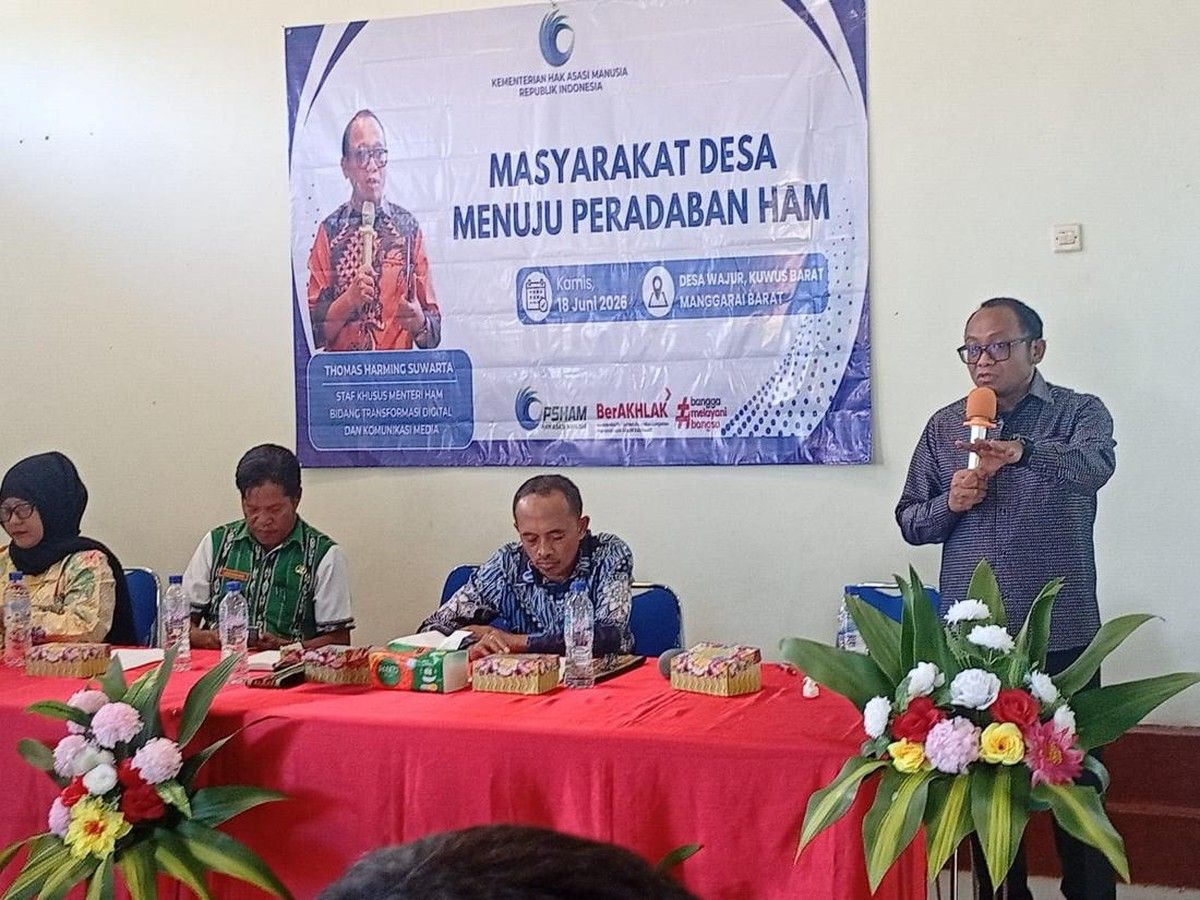 Kementerian HAM Rekrut 200 Penggerak Hak Asasi di Tingkat Desa