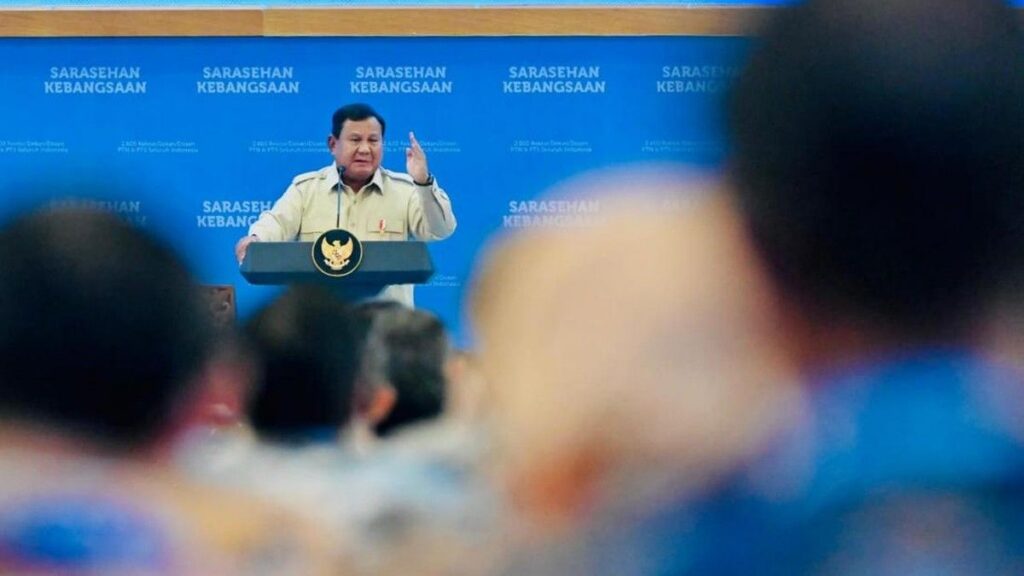 Prabowo Subianto Desak Akademisi Lahirkan Inovasi Demi Kemandirian Bangsa