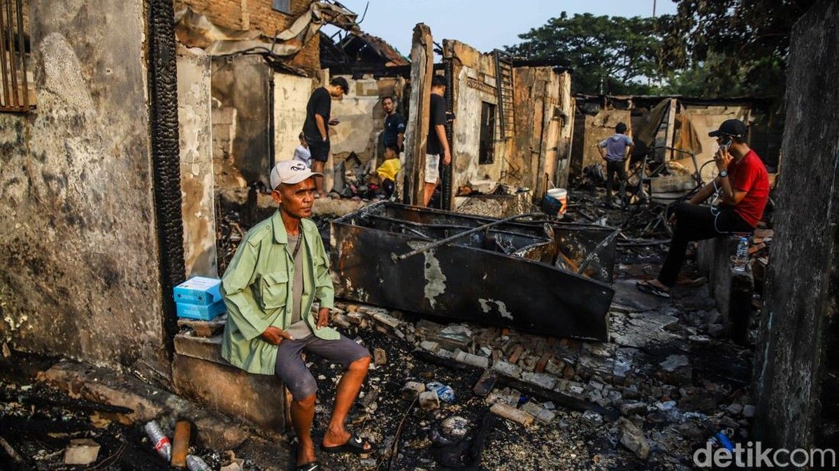 Kebakaran Hanguskan 250 Rumah di Kemayoran Ratusan Keluarga Terdampak
