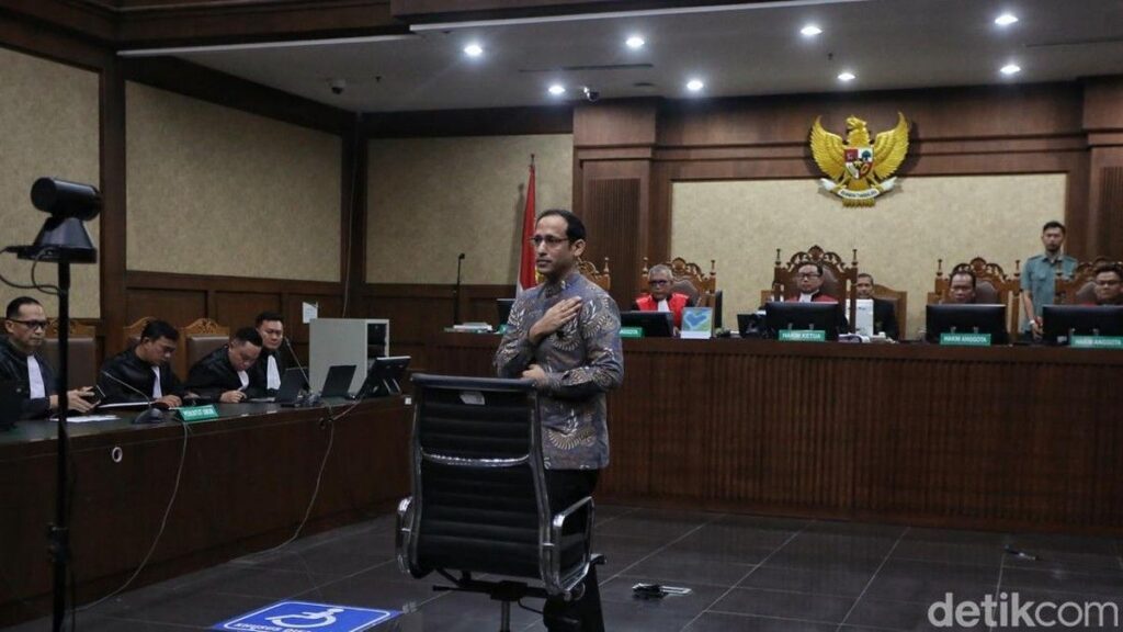 Nadiem Makarim Divonis 10 Tahun Penjara Terkait Korupsi Chromebook