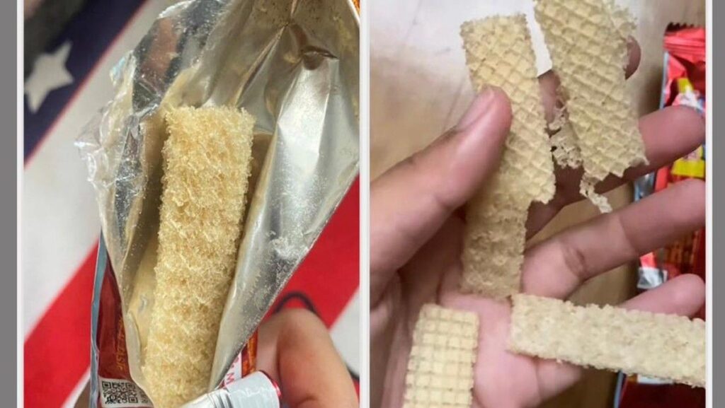 Viral Unggahan Pembeli Temukan Wafer Cokelat Tanpa Lapisan Cokelat