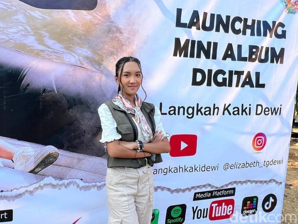 Elizabeth Tunggadewi Rilis Mini Album Langkah Kaki Dewi