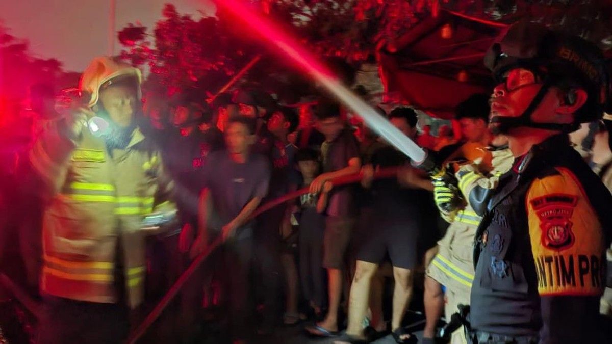 Kebakaran Hanguskan 250 Rumah Warga di Kemayoran
