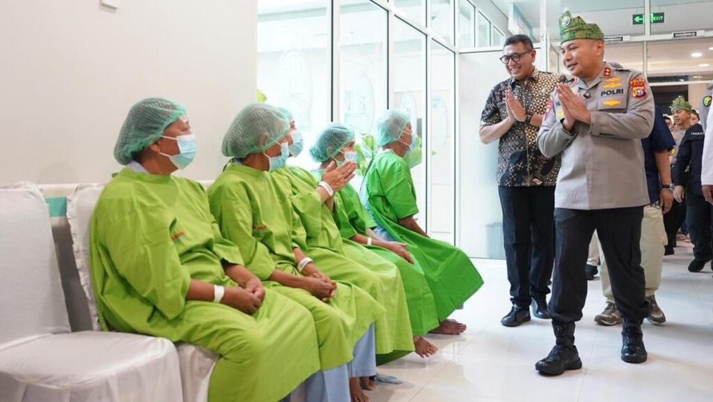 Polda Riau Gelar Operasi Katarak Gratis Bagi 310 Warga
