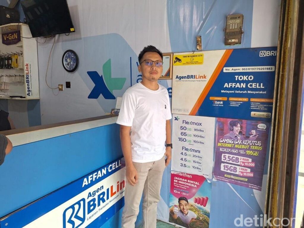 Kisah Amilludin Affan Raih Omzet Miliaran dari Agen BRILink