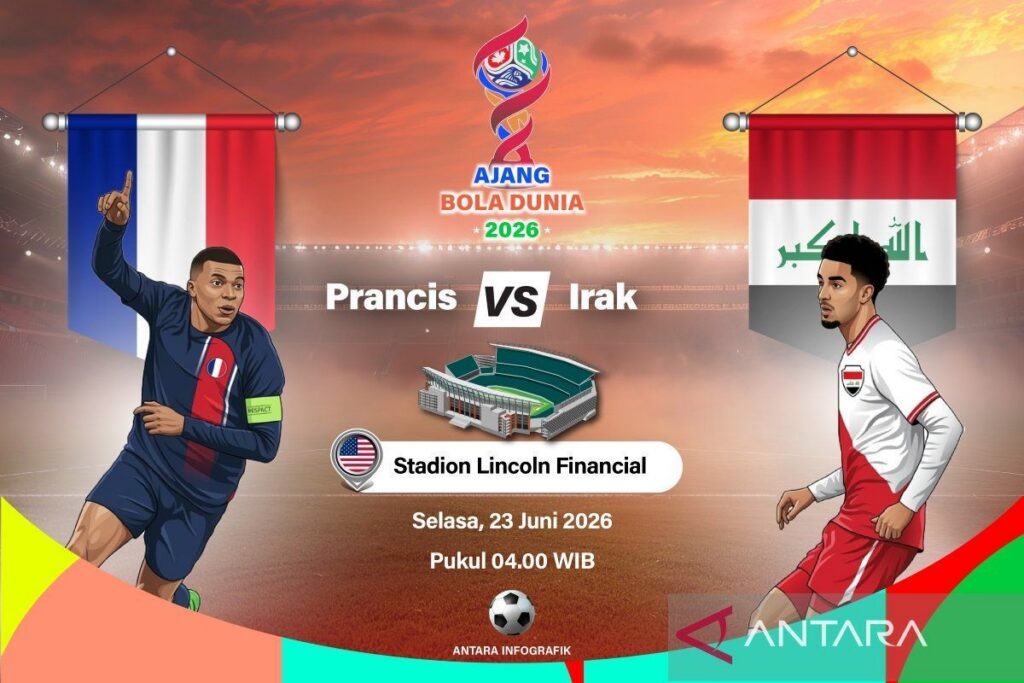 Prancis Hadapi Irak di Piala Dunia 2026 di Tengah Ancaman Badai